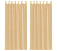 Voile Curtains Drape Window Curtain Window Drape Window Covering vidaXL