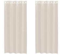Voile Curtains Drape Window Curtain Window Drape Window Covering vidaXL