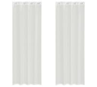 Voile Curtains Drape Window Curtain Window Drape Window Covering vidaXL
