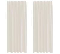 Voile Curtains Drape Window Curtain Window Drape Window Covering vidaXL