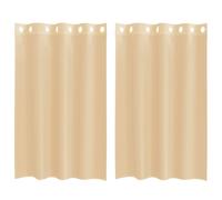 Voile Curtains Drape Window Curtain Window Drape Window Covering vidaXL