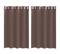 Voile Curtains Drape Window Curtain Window Drape Window Covering vidaXL