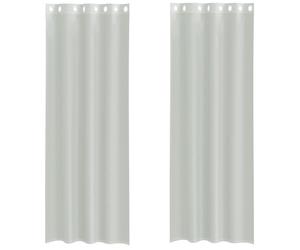 Voile Curtains Drape Window Curtain Window Drape Window Covering vidaXL