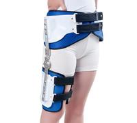 Voinnokal ROM Hip Abduction Brace, Adjustable Post Op Hip Brace Stabilizer Joint Protection Fixation Device, Hips Orthosis Support for Hip Replacements, Sciatica Pain Relief, Universal