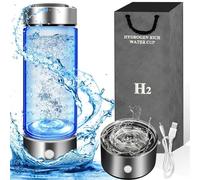 Voior Hydrogen Water Bottle - 2024 Best Voior Water Bottle, 14 Oz Rechargeable Portable Hydrogen Water Maker Bottle, 6000+ppb Hydrogen Water Bottle Generator, Improve Water in 3 Minutes