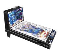 VOIRDA Table Pinball Machine Electronic Arcade Pinball Game Action and Reflex Game LCD Screen Light and Sound Effects for Children and Familiy for Kids 8-12