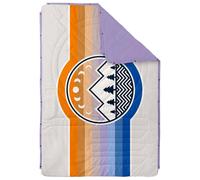 Voited - 4 in 1 camping blanket - Ripstop Blanket Camp Vibes Powder - White White one size