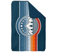 Voited - 4 in 1 camping blanket - Ripstop Blanket Camp Vibes Two - Blue Blue one size