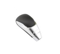 Voixyo New Automatic Car Gear Shift Knob Lever Stick Head Gearbox Handles for Mitsubishi for Outlander EX L200 for Genuine Leather Head(Matte Electroplating)