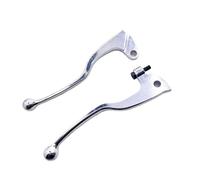 Voixyo Universal Clutch levers 2PCS for Chrome Motorcycle Handle Clutch Brake Levers for Yamaha DT125 TW200