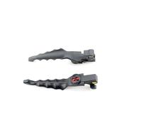 Voixyo Universal Clutch levers 2pcs Motorcycle Skull Brake Clutch Lever for Harley for Sportster 883 1200 2000-2022(Black and red)