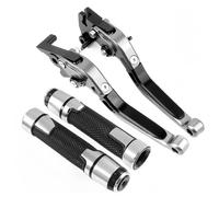 Voixyo Universal Clutch levers for Z500 Z 500 2024 2025 Motorcycle Brake Lever Clutch Set Adjustable Folding Handle Guard Levers(J)