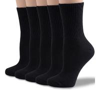 VoJoPi Women’s Cotton Socks 5/10 Pack - Soft Breathable Crew Socks | Comfortable Combed Cotton Socks for Ladies Casual Sports School & Everyday Wear