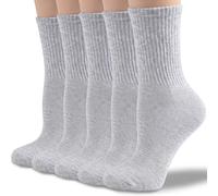 VoJoPi Women’s Cotton Socks 5/10 Pack - Soft Breathable Crew Socks | Comfortable Combed Cotton Socks for Ladies Casual Sports School & Everyday Wear