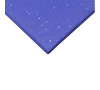 Vokenforu 10 Sheet Glitter Tissue Paper Flower Wrapping Paper Royal Blue, 50cmx66cm