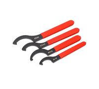 Vokowin 4pcs Coil Over Wrench Shock Spanner Adjustable C Shape Wrenches Tool Fits Most Coilovers Shocks (K412-4)