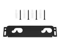 Vokowin Black Wall Mount Bracket Soundbar Shelf Compatible with Soundbar AAA74310301 MAZ63344001 LAS260B LAS454B NB3530A, NB2420A NB3740 NBN36NB NB3531A SH3K (Black) (K427-1)