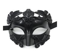 Vokowin Masquerade Mask for Men, Greek Roman Venetian Mask Mardi Gras for Mask Masquerade, Burlesque Ball Party (K436-1)