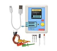 VOKTTA LCR-T7 Transistor Tester Multi-Function TFT 1.8" Transistor Tester Full Color Graphic Display Transistor Meter with Auto Shut Off for Diode Triode Capacitor Resistor Transistor