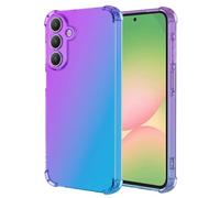 Vokuha Phone Case for Galaxy A57 5G Case/for SamsungA57 SM-A576U1 Cases, Cute Clear Gradient Slim Shockproof TPU Back Phone Protective Cover for Samsung Galaxy A57 5G Purple/Blue