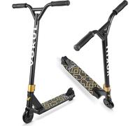 VOKUL S2 Pro Scooters for Kids Age 6-12 | Colorful Stunt Scooter for Beginners Teens | Trick Scooter for BMX Freestyle Tricks (Gold)