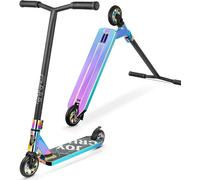 Vokul V4 Pro Scooter, Trick Scooters - Stunt Scooter for 8 Year Up Kids, Teens and Adults - Complete Beginner and Intermediate Freestyle BMX Scooter (Neo)