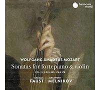モーツァルト : ピアノとヴァイオリンのためのソナタ集 VOL.2 (Wolfgang Amadeus Mozart : Sonatas for fortepiano & violin VOL.2 ~ K.301, 305, 376 & 378 / Isabelle Faust | Alexander Melnikov) [CD] [Import] [日本語帯・解説付]