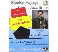 Maiden Voyage Jazz Solos (alto sax) Saxophone Book with Audio Access