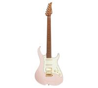 Vola Electric Guitar OZ JRM J1 Shell Pink Gloss Handmade in Japan MIJ Roasted Maple Neck Gotoh Bridge Gotoh Locking Tuner Signature model 6 Strings Modern C Neck For All Levels