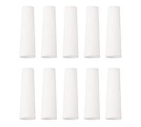 Volakebeing 10PC Ceramic Sandblaster Nozzles 3.2mm Valve Type Sand Blasting Tips for Portable Sandblasting Tanks Industrial Metalworking Abrasive Tools