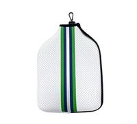 Volakebeing 122 Inch Protector Scratch Resistant Storage X Pickleball Paddle Shell Neoprene Cover 94 Bag Racket Dust Portable for Franklin Selkirk Paddles (White)