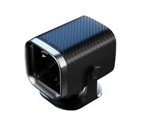 Volakebeing 12V 100W or 24V 150W Square Car Heater with Windscreen Defogger and Air Circulation Fan, Compatible with Cars and Commercial Trucks, Easy Mount Black Unit(Black-12v)