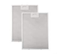 Volakebeing 2 Pack Cooker Hood Filter Replacement Metal Grease Filter,Mesh Hood Extractor 350x285x9mm 5 Layer Honeycombs Design, Vent Filter Fit For Range Hood Vent