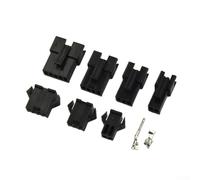 Volakebeing 200Pcs JST Connector Kit 2.54mm Pitch Jumper Wire Connectors Male Female Pin Headers Terminal Wire Connectors with Case for Arduino Breadboard PCB Electronic