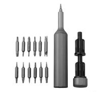 Volakebeing 27 in 1 Precision Electronics Screwdriver Set, Screwdriver Repair Kit with 26 CRV Steel Bits T3-T10H PH000-PH1 P2 P5 U2.3 SL1.5 H1.5 Y000 Y1, Non-Slip
