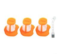 Volakebeing 3 PCS Replacement Filters Compatible For Black Decker BHHV320B BHHV320J BHHV520BF Vacuum Cleaner, High-Strength Material, Efficient Dust Filtration