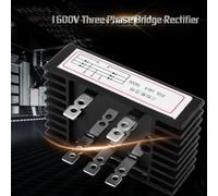 Volakebeing 3-Phase Diode Bridge Rectifier 100A 1600V Silicon Full Wave High Power Electronic Component for Industrial Power Supply