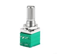 Volakebeing 5pcs RV097NS 5PIN Sealing Potentiometer with Switch B1K 5K 10K 20K 50K 100K 500K Ohm Variable Resistor Electronic Components for Audio Volume Control(5pin B1K)