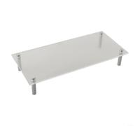 Volakebeing Acrylic Display Riser Stand Transparent Showcase Shelf For Dessert Bakery Cupcake Figures Cake Cosmetics Jewellery Countertop Organiser Space (30*15*10cm)