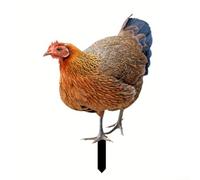 Volakebeing Acrylic Rabbit Lawn Stake For Garden For Yard Patio Pathway Outdoor Two-Dimensional Decorative Purpose(25 * 15.1)