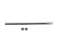 Volakebeing Adjustable Shower Head Extension Pipe Stainless Steel Chrome Arm 6 8 10 12 Inch Length G1/2 Connection Polished Chrome Bathroom Shower Fitting Easy Mount