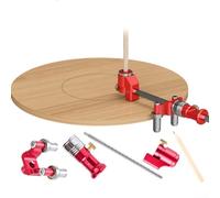 Volakebeing Adjustable Wheel Marking Gauge Scriber with Hex Vernier Caliper, Dual-Function Parallel Line and Contour Marking Tool, Stainless Steel Brass Build,