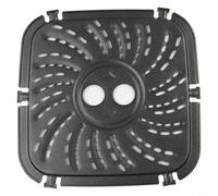 Volakebeing Air Fryer Grill Plate for PowerXL For Vortex Pro 8QT Air Fryer Plus with Tabs, Carbon Steel Non-Stick Crisper Tray Replacement, Dishwasher Safe, 3 Sizes(19.4 * 19.2cm)