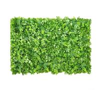 Volakebeing Artificial Grass Square Plastic Lawn Mat Green Fake Turf Home Wall Decoration Indoor Garden Plants Decor Synthetic Grass Realistic Design(#5)