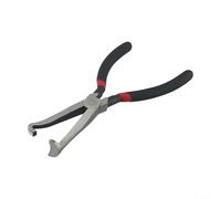 Volakebeing Automotive Electrical Disconnect Pliers 8 Inch Wire Cutting Connector Removal Tool Push Tab Release for Mass Air Flow Sensor Ignition Coil Fuel Line(A)