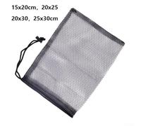 Volakebeing Ball Holder Drawstring Net Carrying Transport Storage Pouch Practice Organizer Mesh Ball Bag for Bag Balls Nylon Accessories (50 balls)