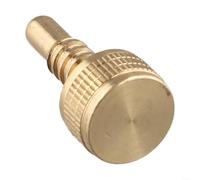 Volakebeing Brass Billiard Pool Cue Extension Screw Weight Bolt Connection Accessories for Professional Snooker Table Sport Game Equipment Replacement Part 17mm Golden(For TG cue)
