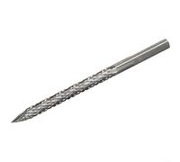 Volakebeing Carbide Mushroom Nail Drill Bit for Tyre Puncture Repair Kit, Alloy Rotary Burr Pneumatic Tool Accessory with Fish Scale Cutting Edge, Low Speed Drill(4.5mm)