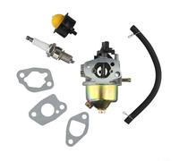 Volakebeing Carburetor Kit for Einhell GC-PM 46/1 S GC-PM 51/2 S HW HBM 46 R Lawn Mower, Replacement Set with Gaskets Hose for Primer Pump, Garden Power Equipment Mowing
