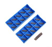 Volakebeing CCGT09T304-AK H01 For CNC Turning Inserts 10 Pack, Carbide Lathe Cutter for Finishing and For -Finishing, 9mm Length 3mm Thickness R0.4 Corner